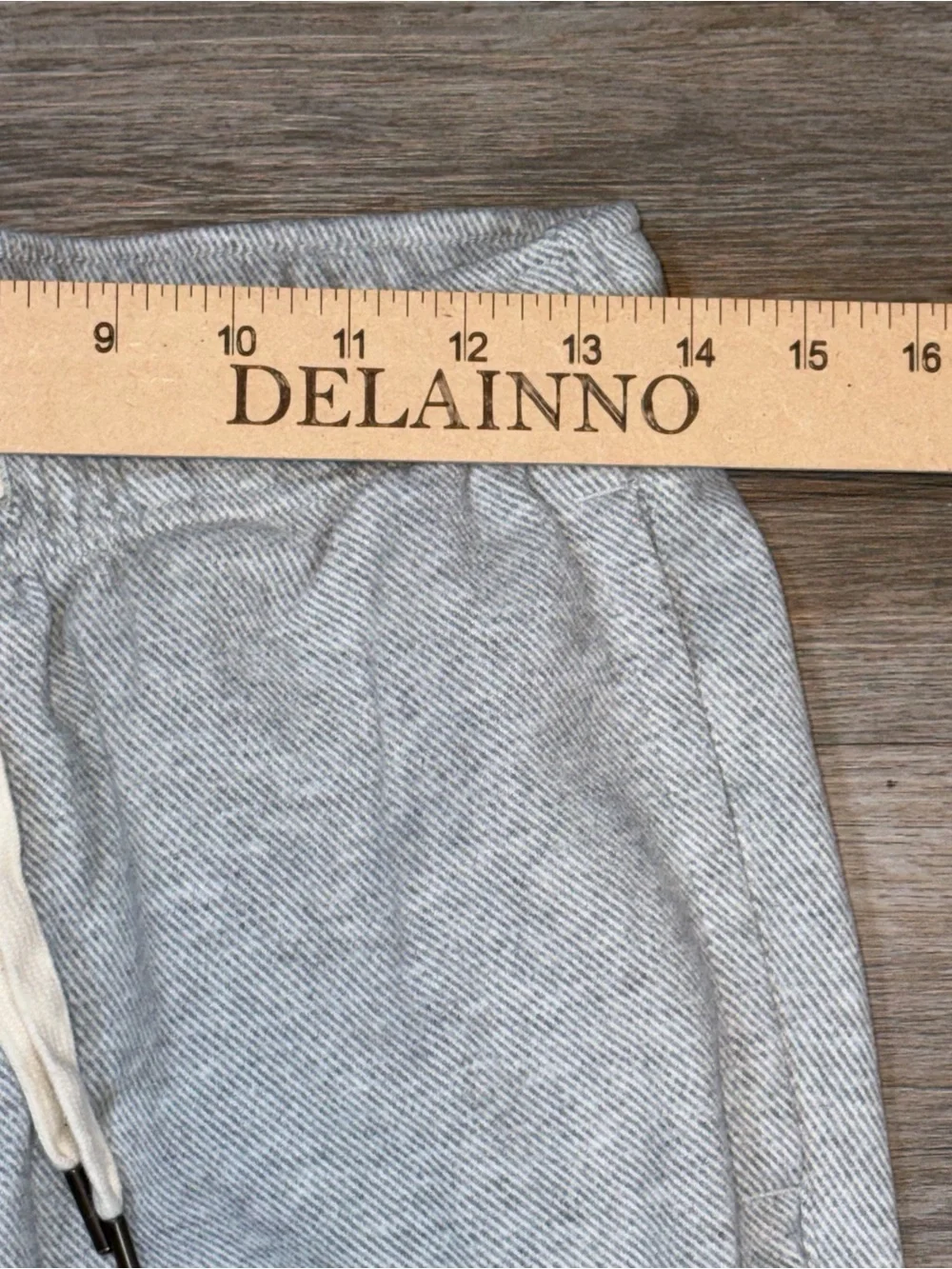 J. Crew Mens Small Knit Sweatpants Herringbone Gray Joggers Pocket
